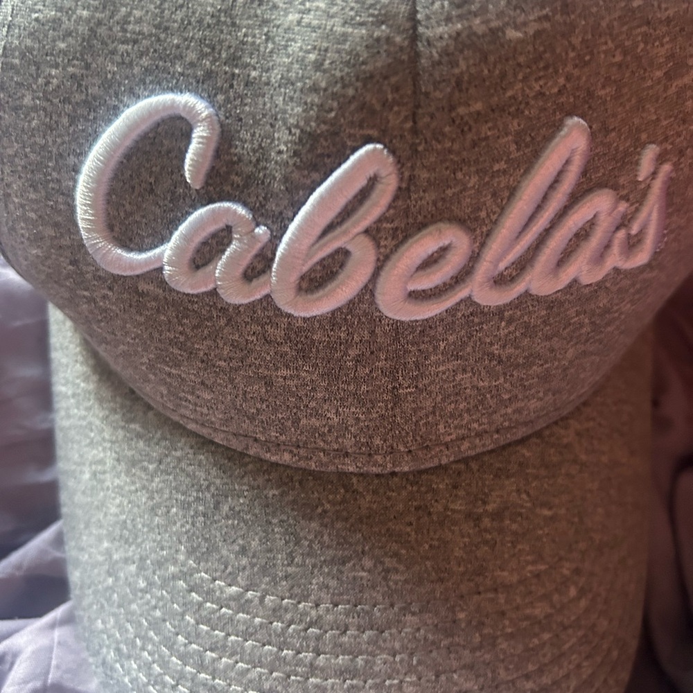 Cabela's Black and Gray Hat fitted